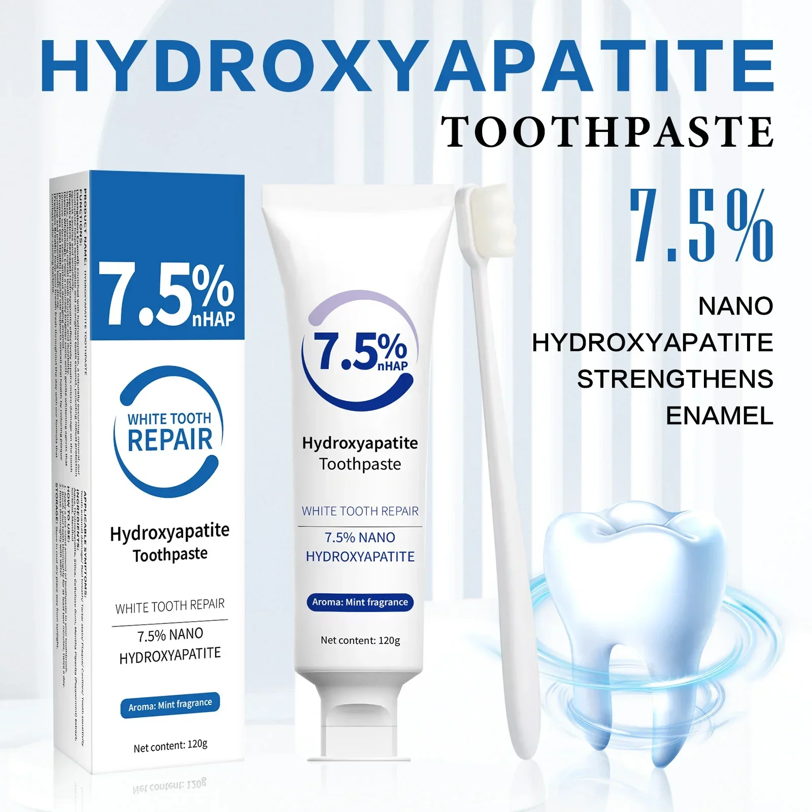 Teeth Whitening That Works - Zestaw: pasta do zębów i pisak