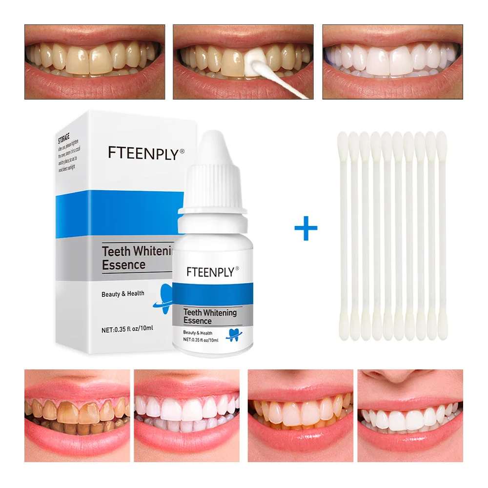 Teeth Whitening Bleach - FTEENPLY esencja do wybielania zębów w
