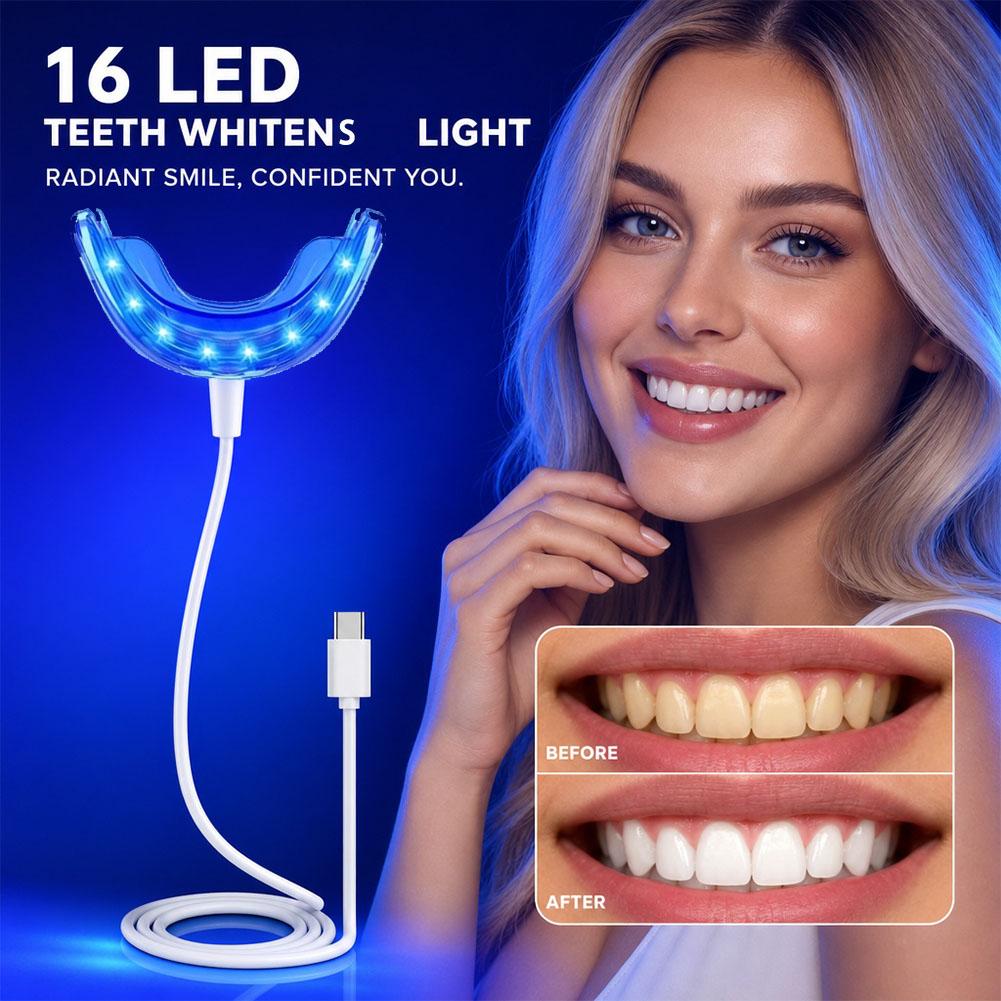 Teeth Whitening That Works - Akcelerator wybielania zębów, inteligentne niebieskie światło