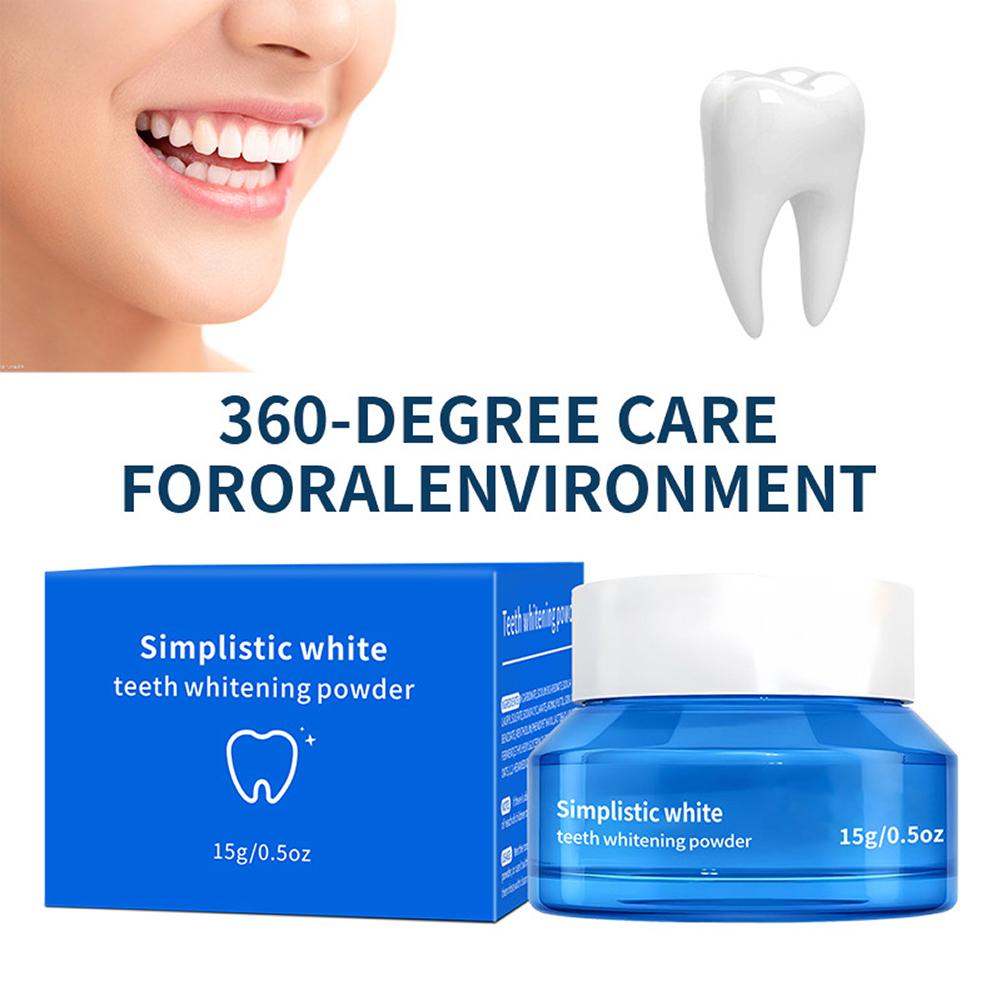 Prosty w użyciu biały proszek  – Teeth Whitening Powder recenzja i cena