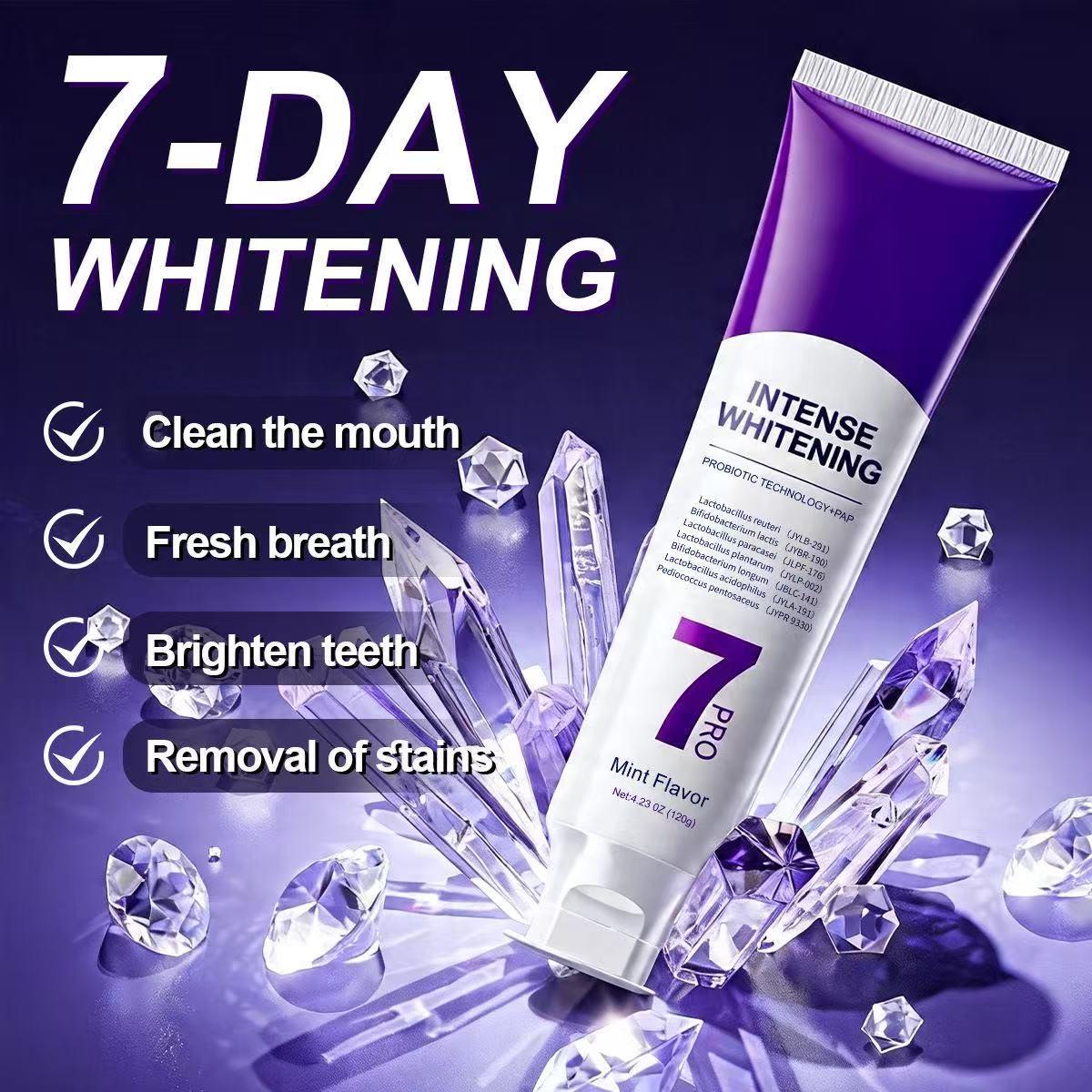7-Pro Probiotyczna Pasta do Zę – Teeth Whitening That Works recenzja i cena