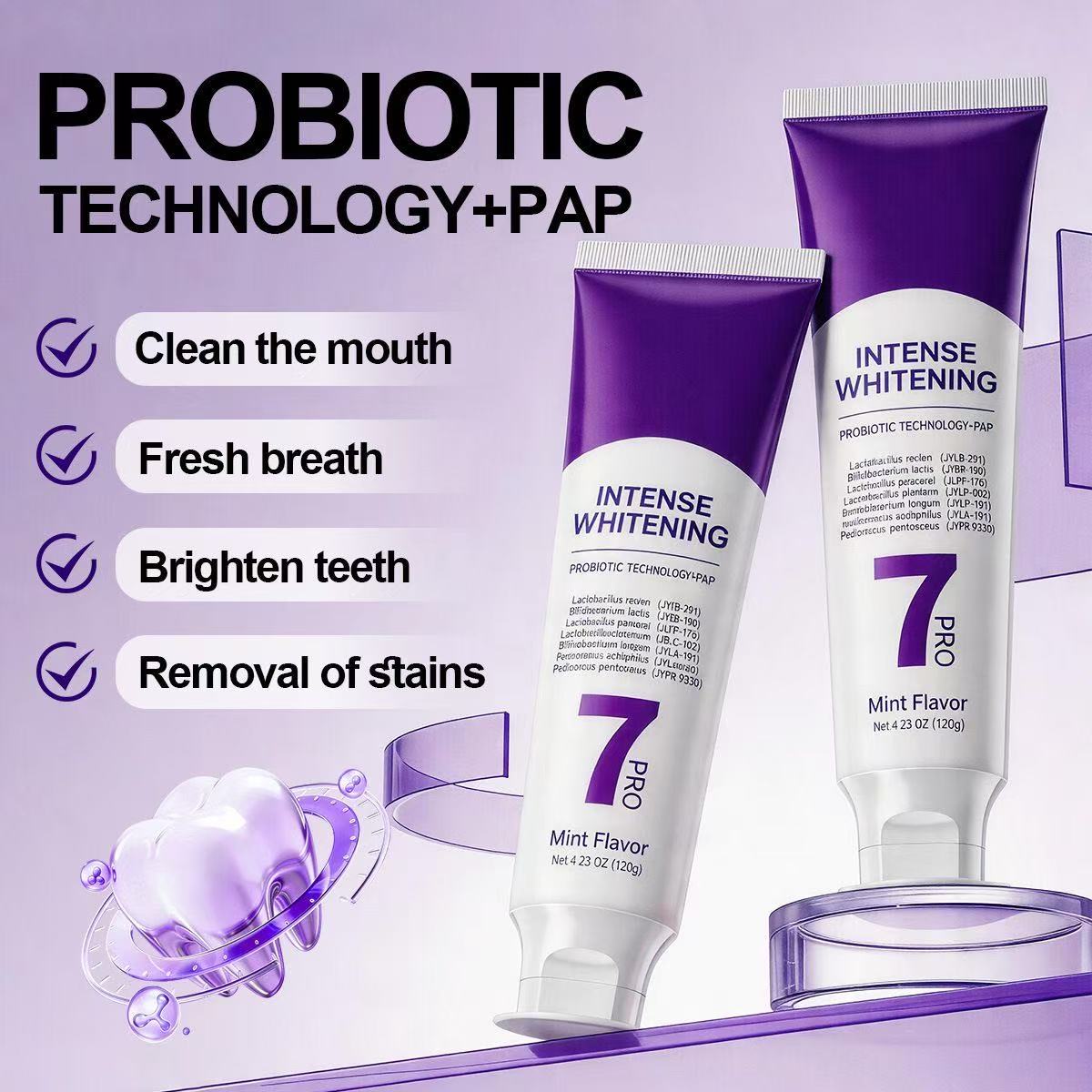 7-Pro Probiotyczna Pasta do Zę – Teeth Whitening That Works recenzja i cena
