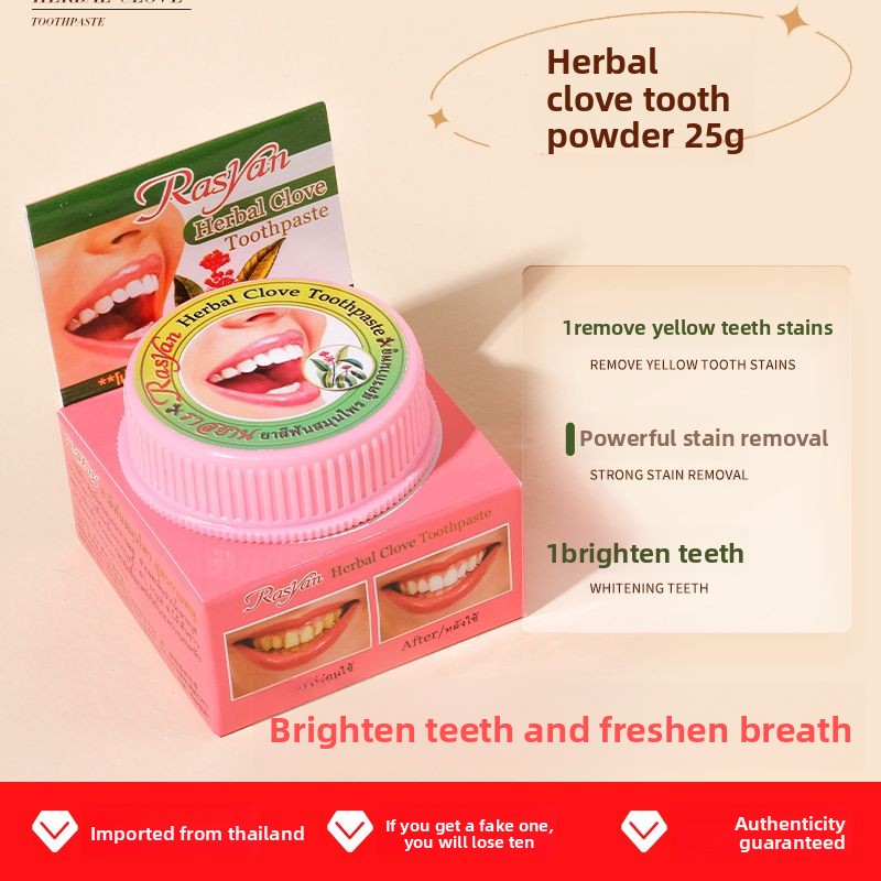 Tajski proszek do zębów z goźd – Teeth Whitening Powder recenzja i cena